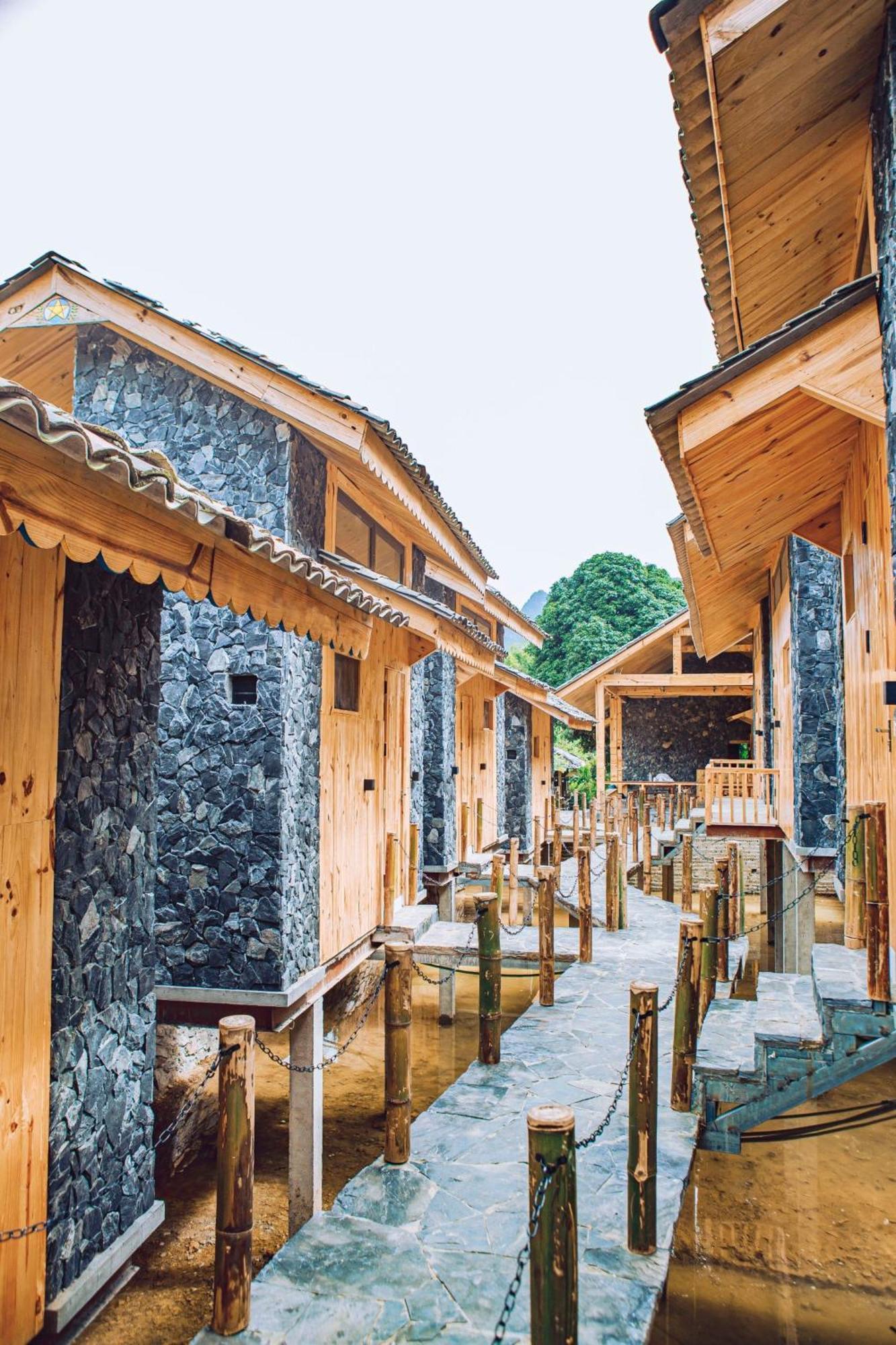 Chien'S Lodge Du Gia Làng Cac 외부 사진